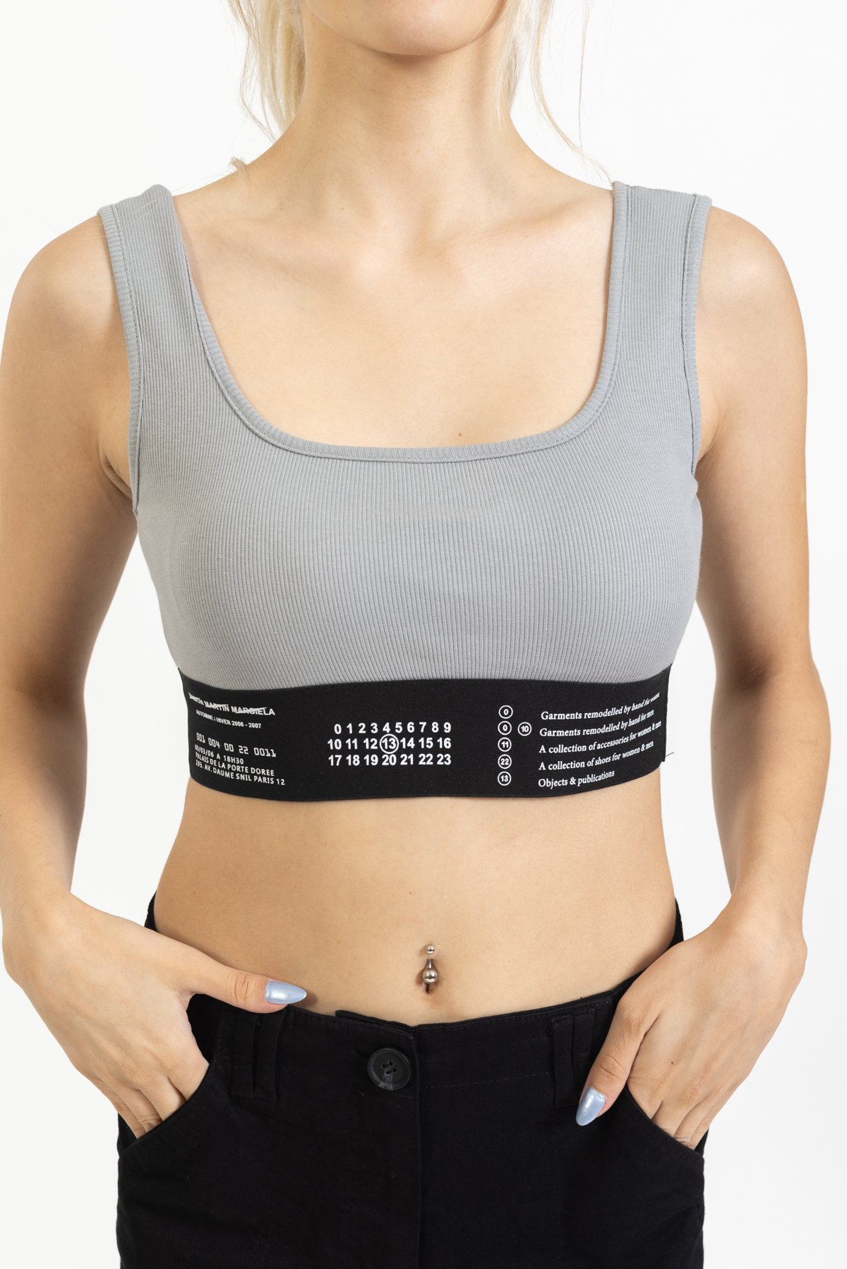  LASTİK DETAYLI CROP TOP ATLET ,CROP ,ATLET