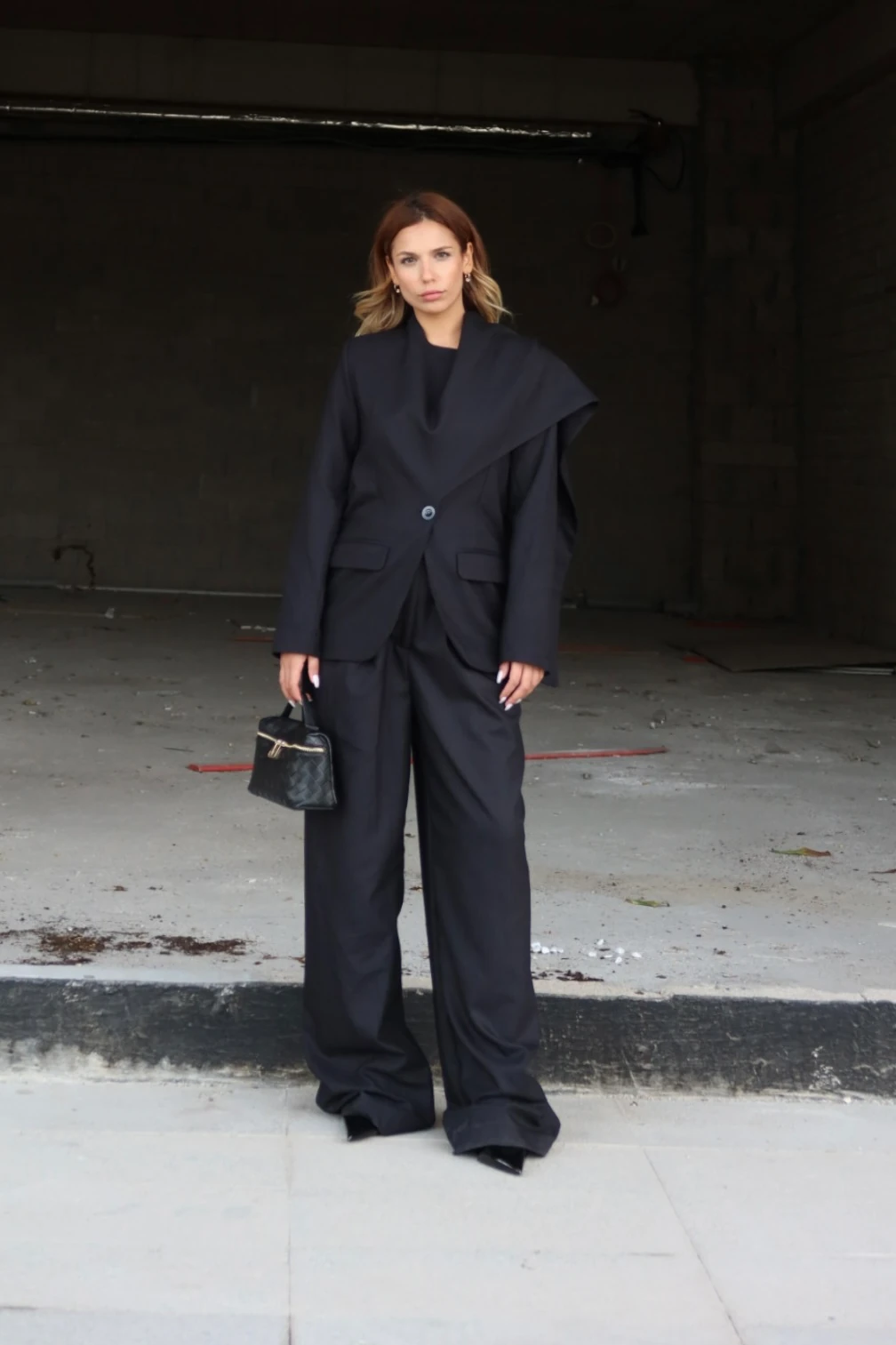 ŞAL YAKA CEKET TAKIM