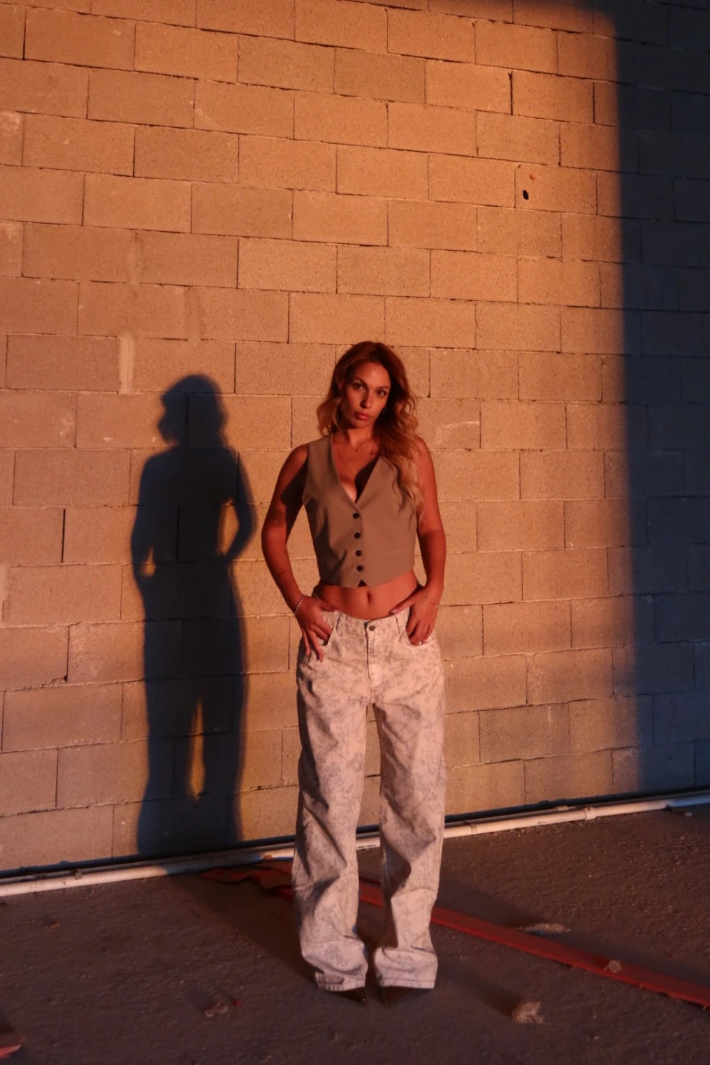 ÇİÇEK DESENLİ PANTOLON