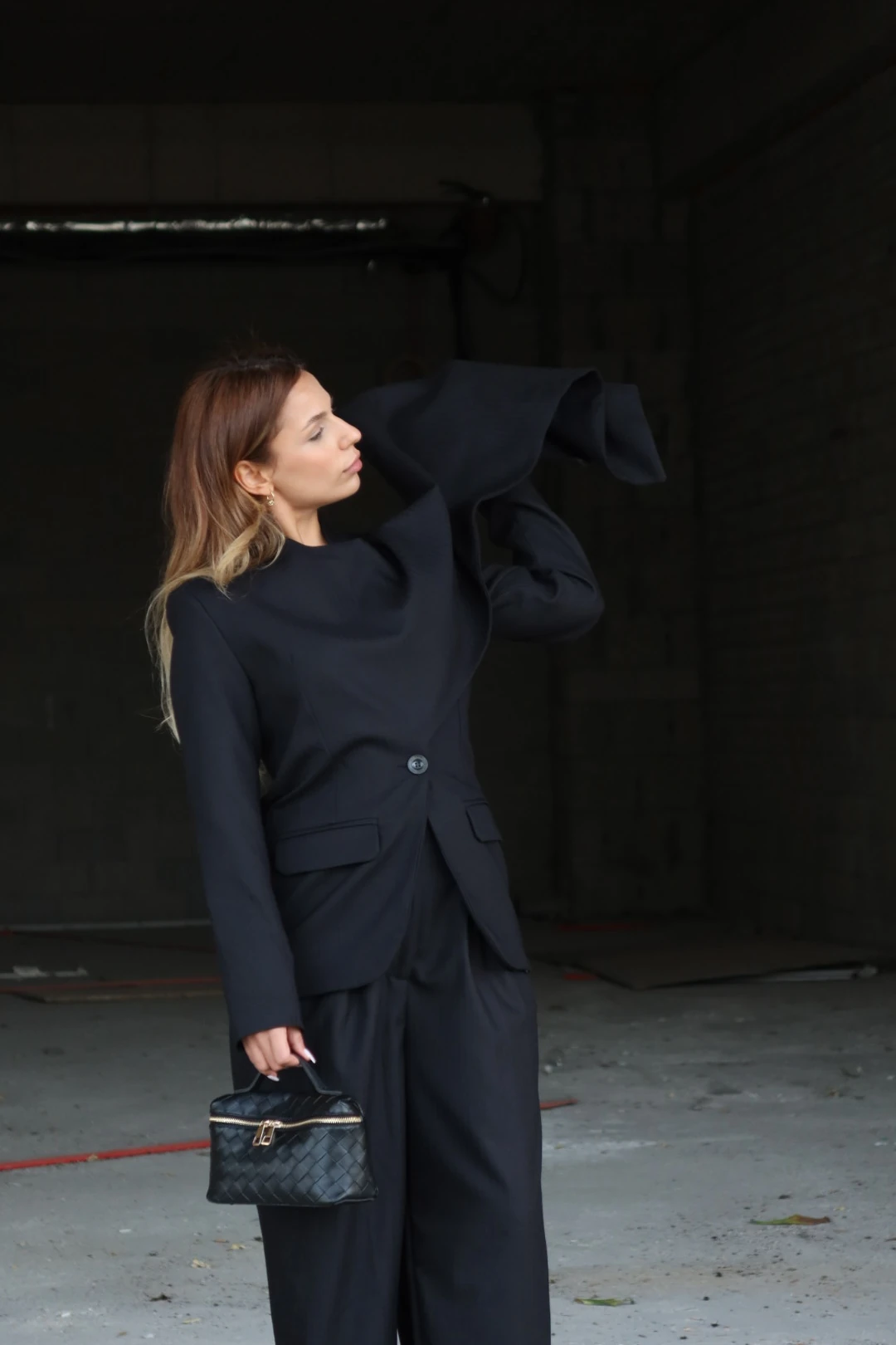 ŞAL YAKA CEKET TAKIM