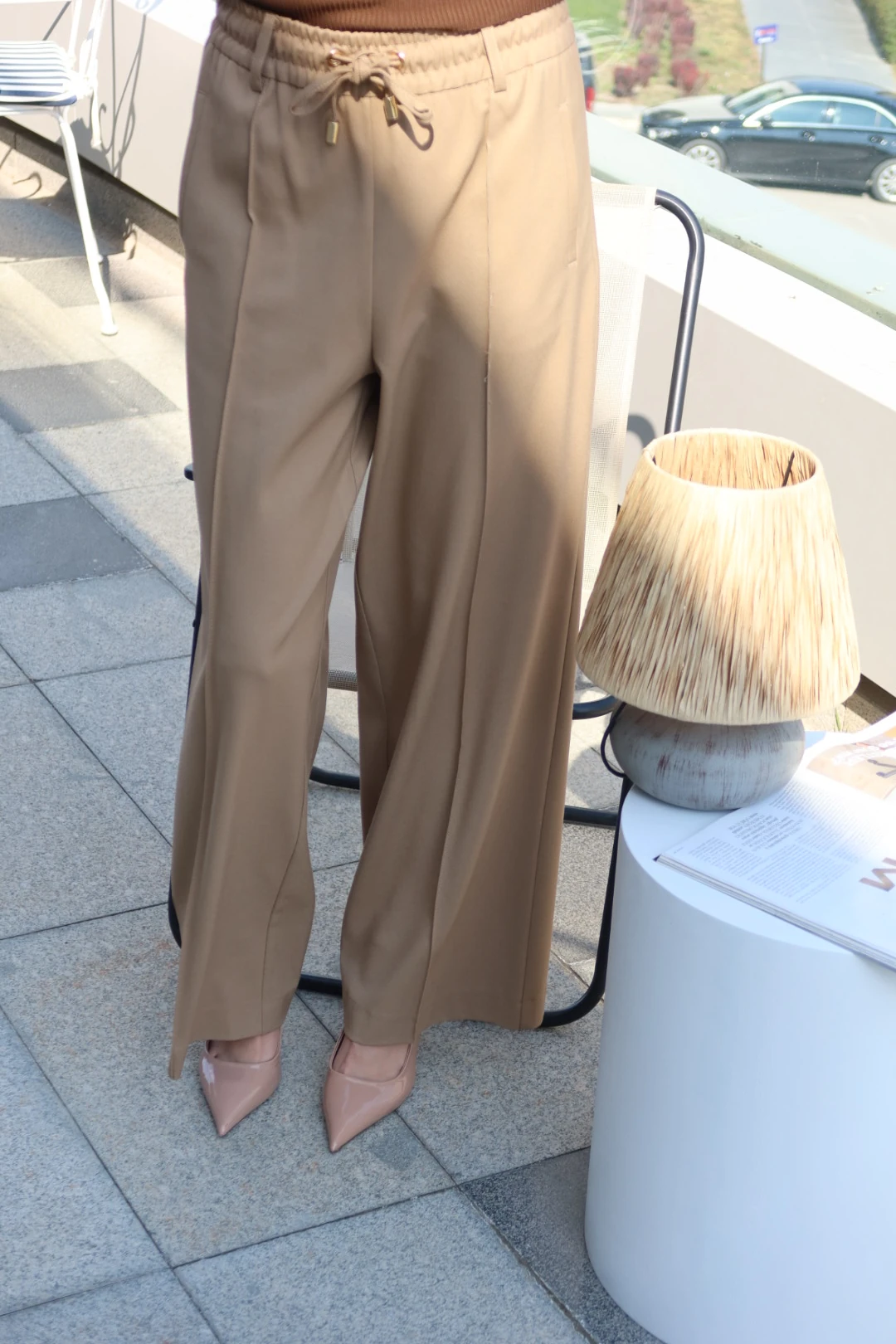 Geniş Paça Yumuşak Pantolon