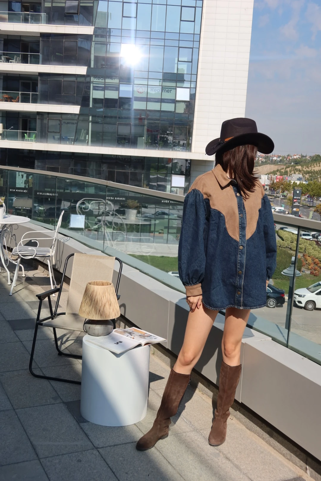 OLAFRE OVERSİZE GÖMLEK