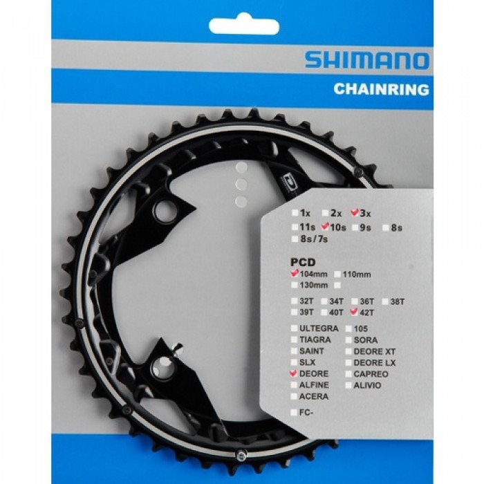 SHIMANO FC-M670 AYNAKOL DİŞLİSİ SLX 42T 3X10S