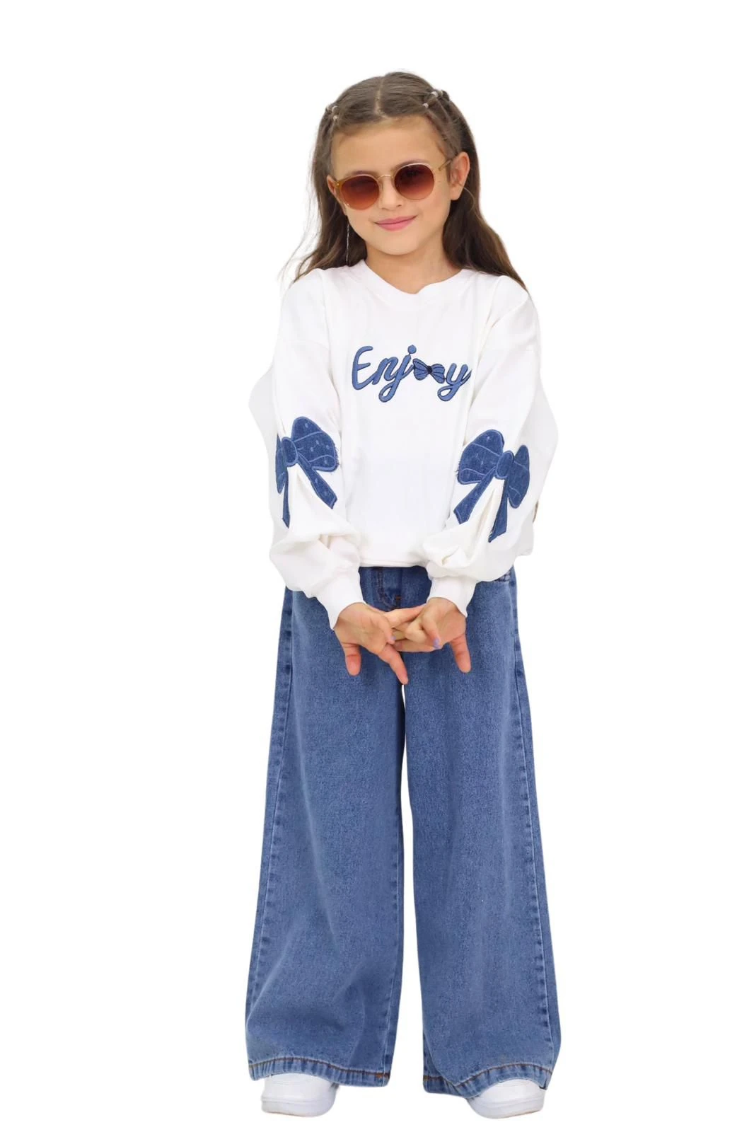 KIZ ÇOCUK ENJOY BASKILI 2Lİ TAKIM