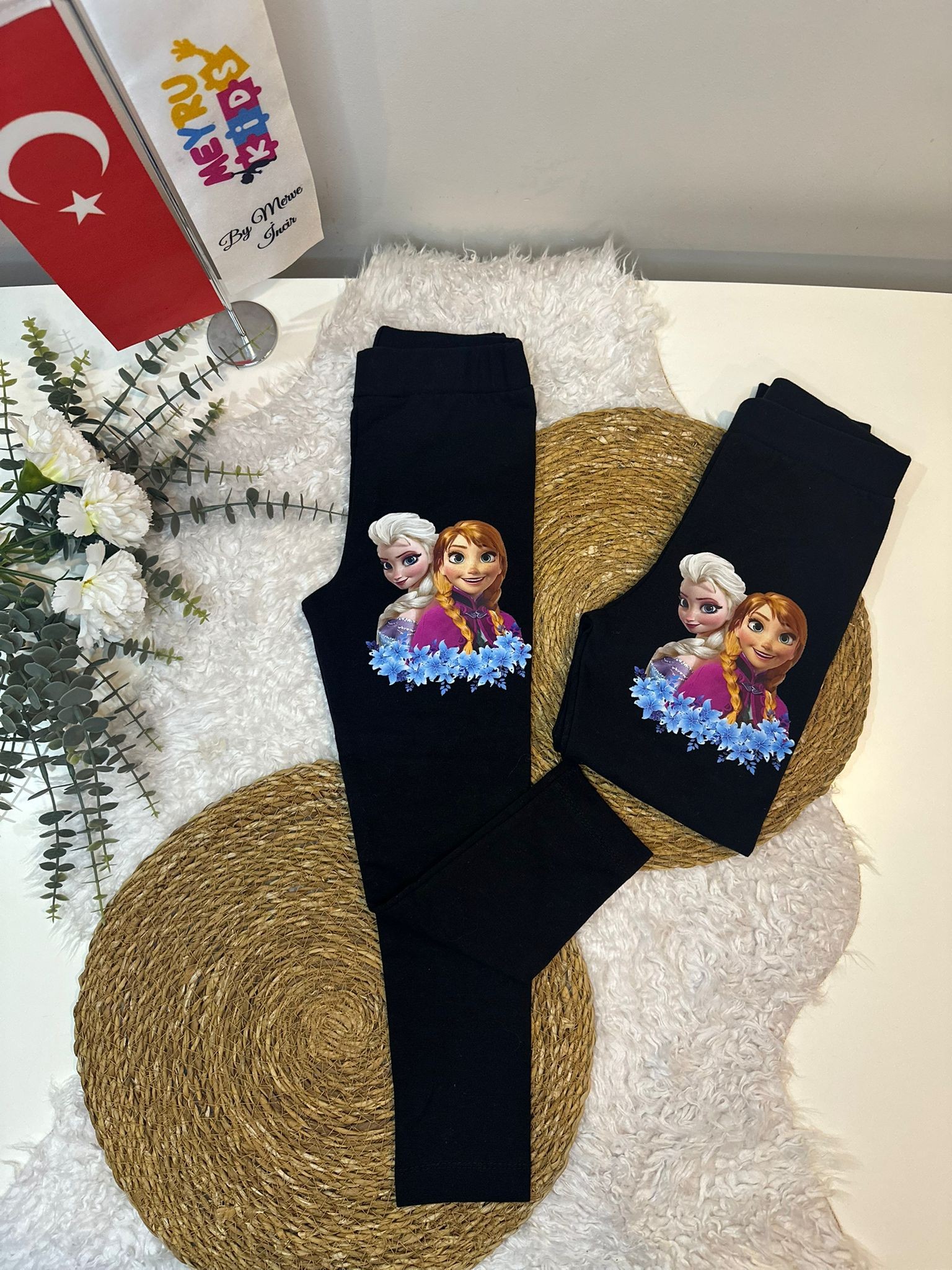 KIZ ÇOCUK KIŞLIK ELSA TAYT 