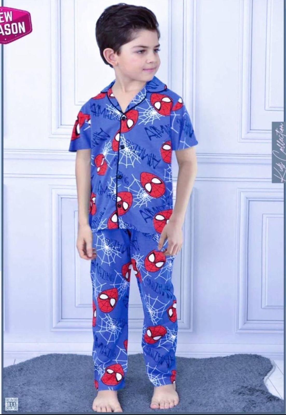 ERKEK ÇOCUK SPİDERMAN PİJAMA TAKIMI 