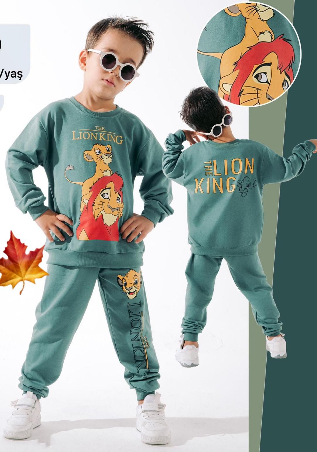 ERKEK ÇOCUK LİON KİNG 2Lİ TAKIM