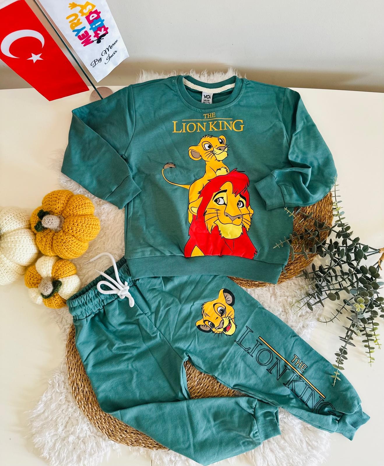 ERKEK ÇOCUK LİON KİNG 2Lİ TAKIM