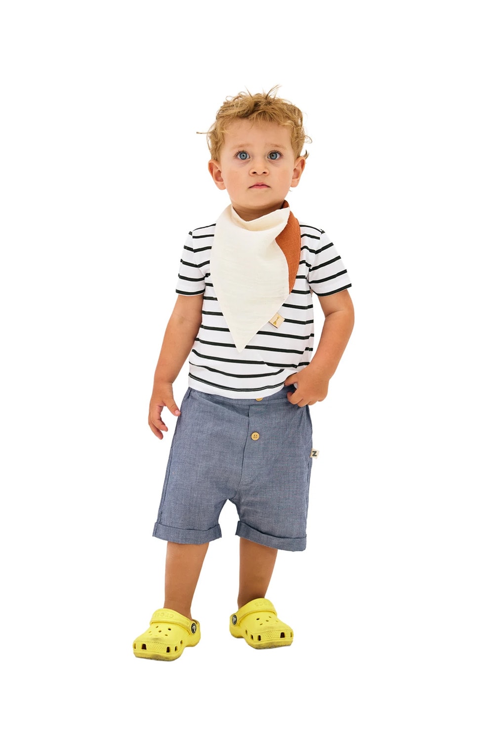 Yumuşak ve Nefes Alabilen 3’lü Müslin Bebek Fular Set