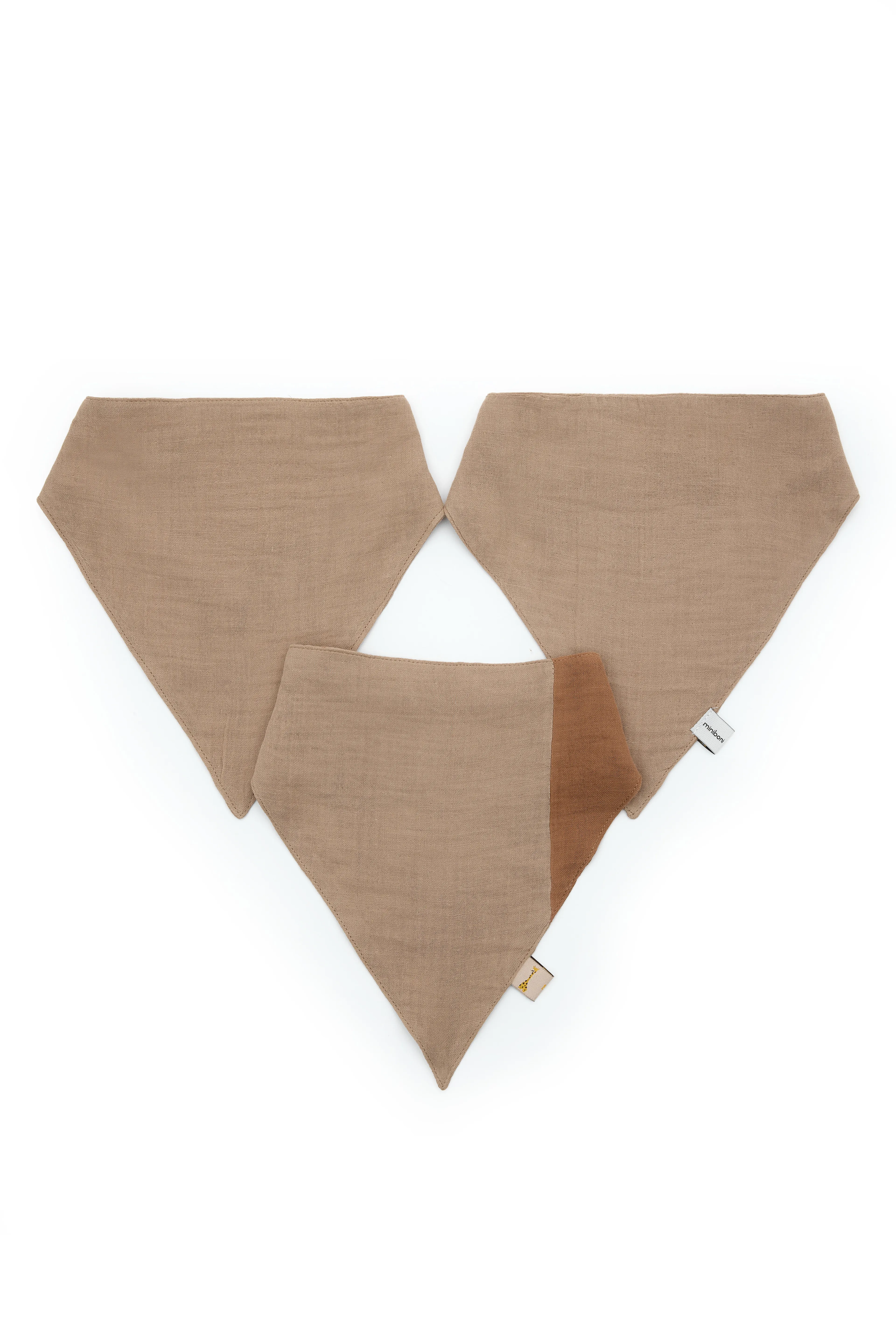 Yumuşak ve Nefes Alabilen 3’lü Müslin Bebek Fular Set