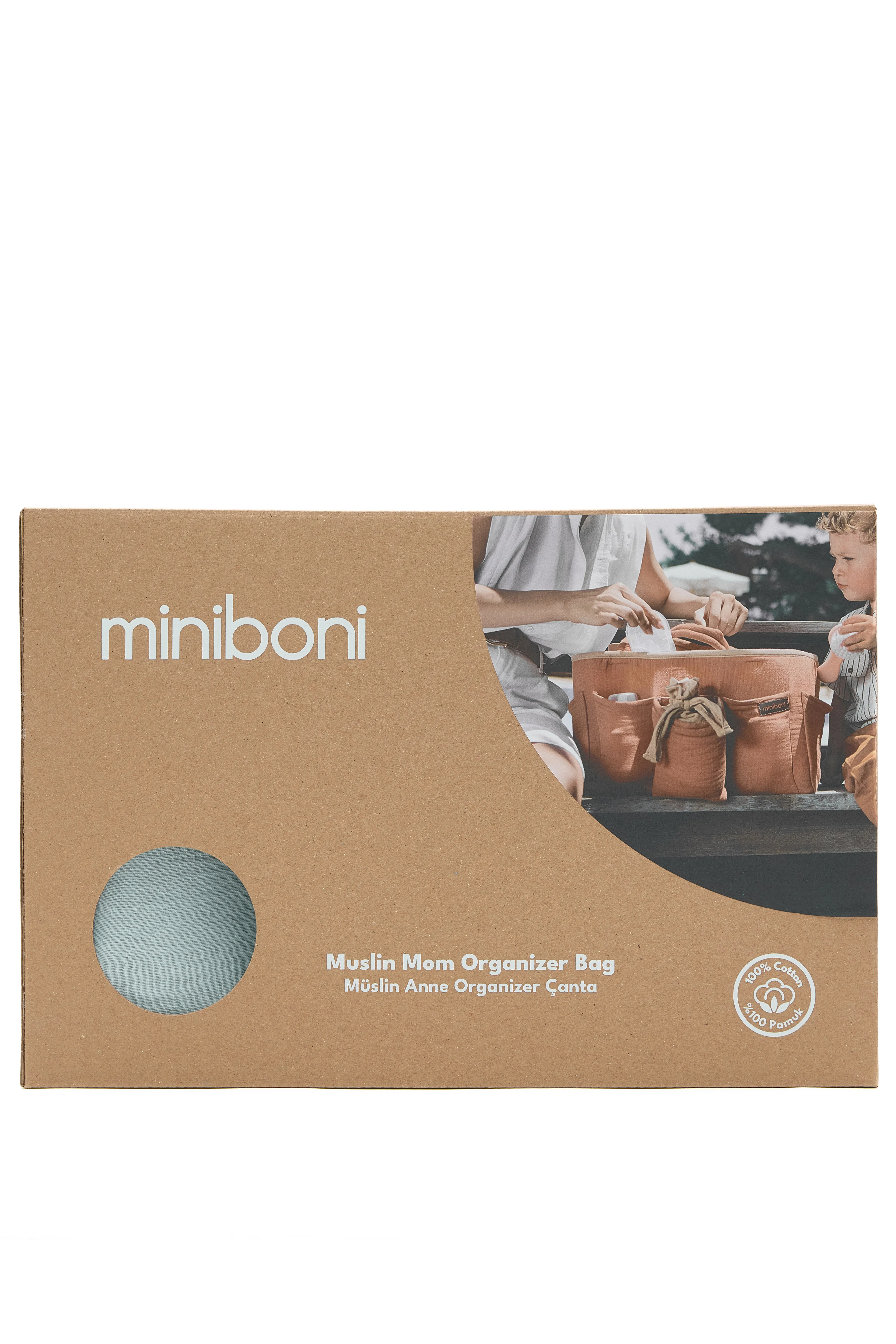 Çok Gözlü Fonksiyonel Müslin Anne Organizer Bebek Bakım Çantası