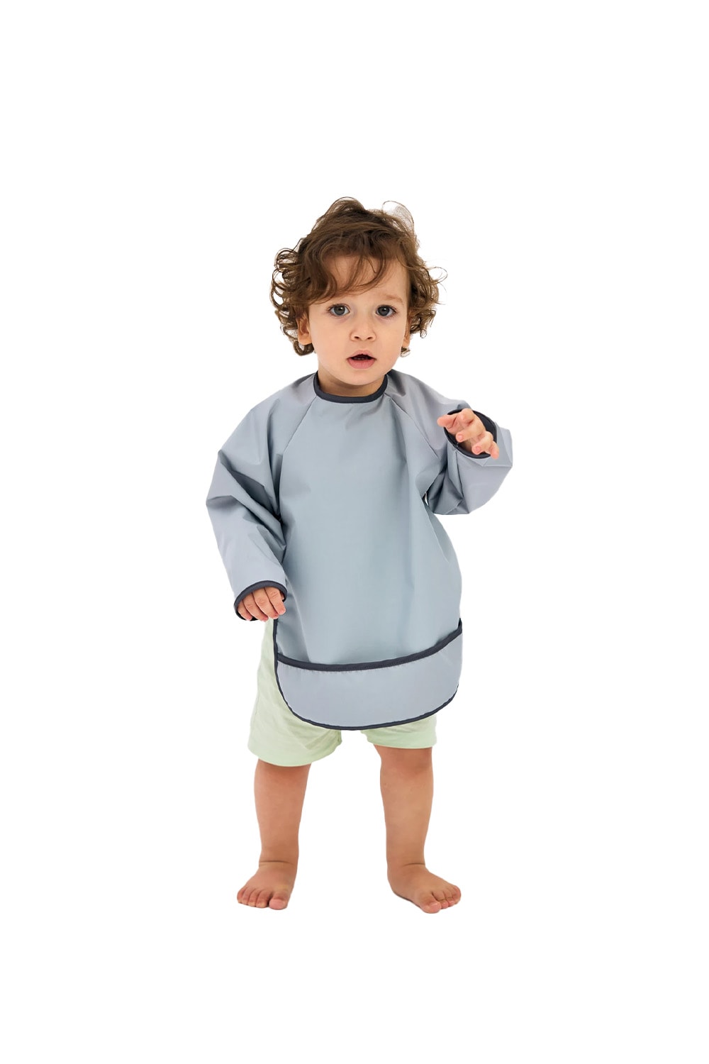 Uzun Kollu Leke Tutmaz Bebek Mama, Oyun ve Aktivite Önlüğü