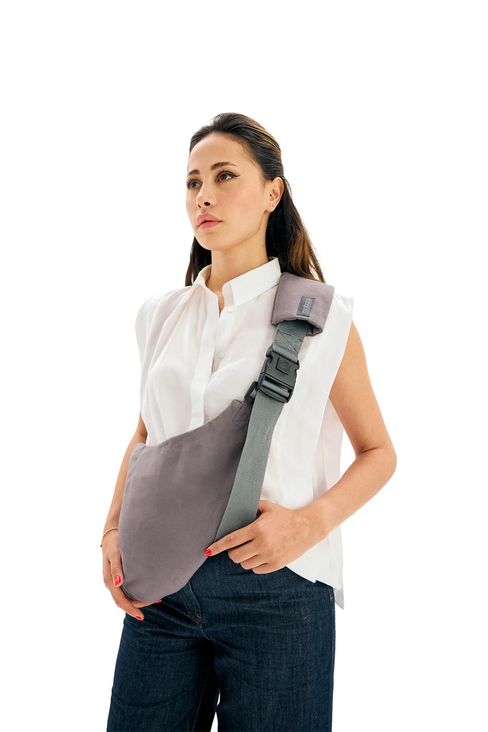 Yan Sling Bebek Taşıma Slingi – Ergonomik ve Rahat Kullanım