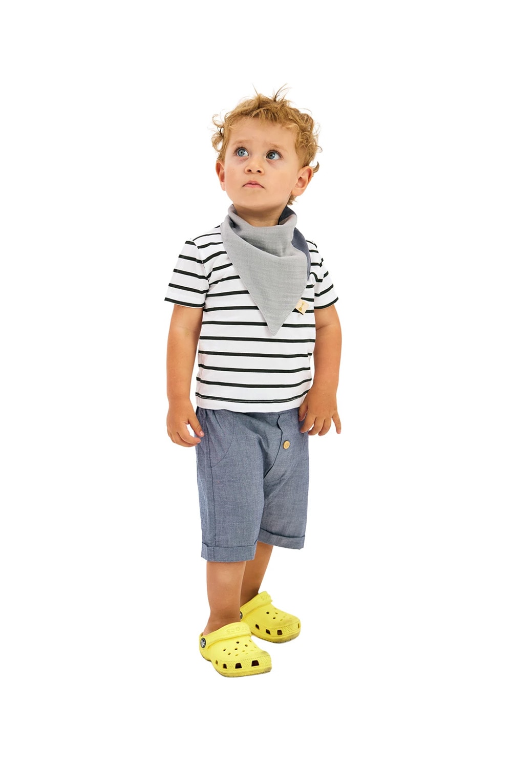 Yumuşak ve Nefes Alabilen 3’lü Müslin Bebek Fular Set