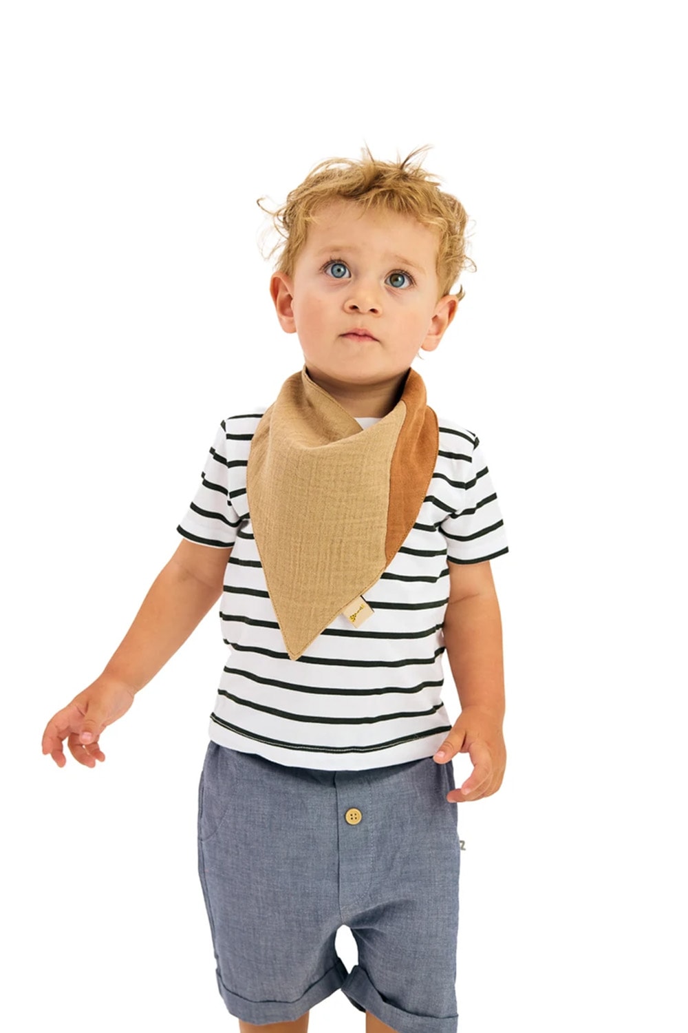 Yumuşak ve Nefes Alabilen 3’lü Müslin Bebek Fular Set