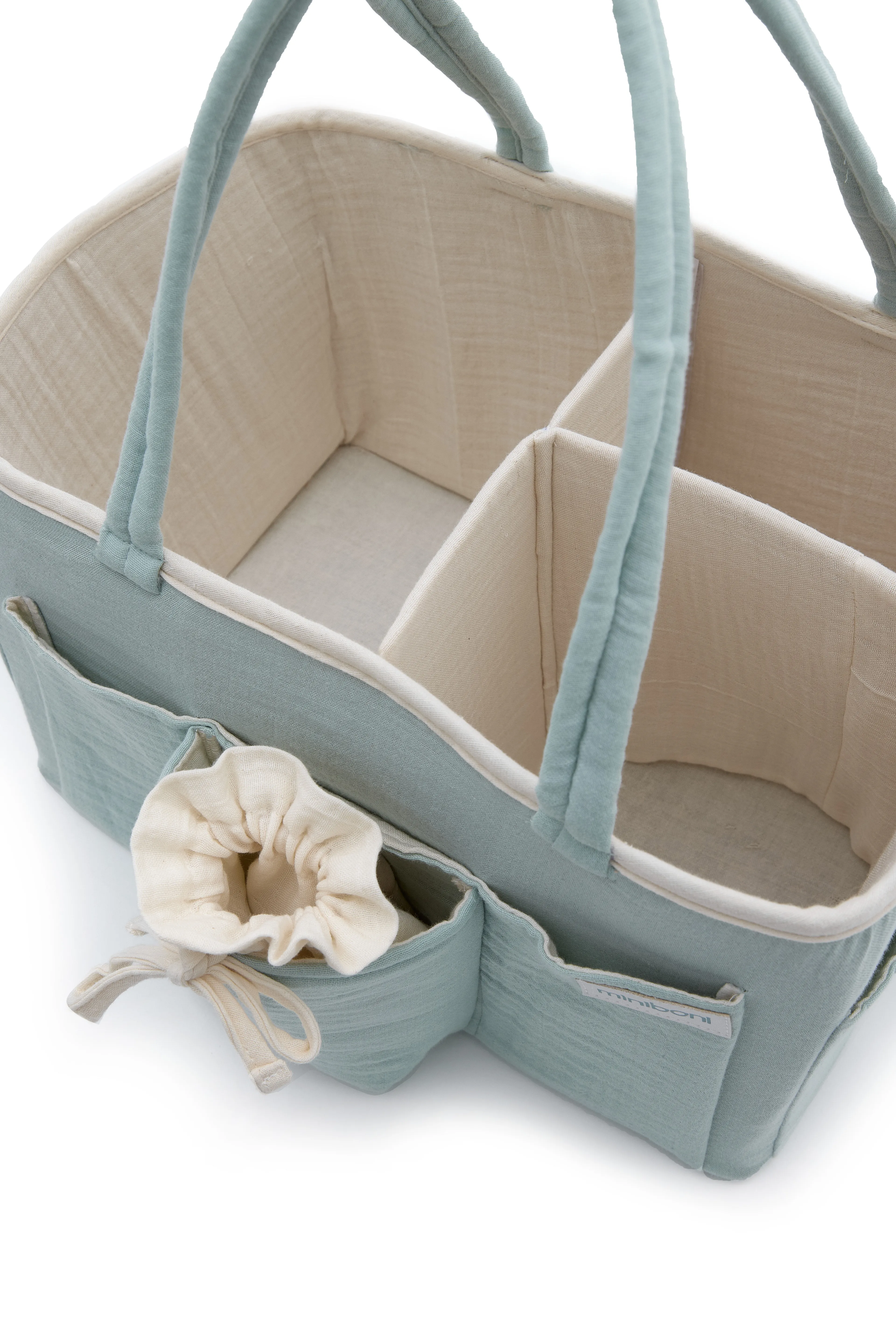 Çok Gözlü Fonksiyonel Müslin Anne Organizer Bebek Bakım Çantası