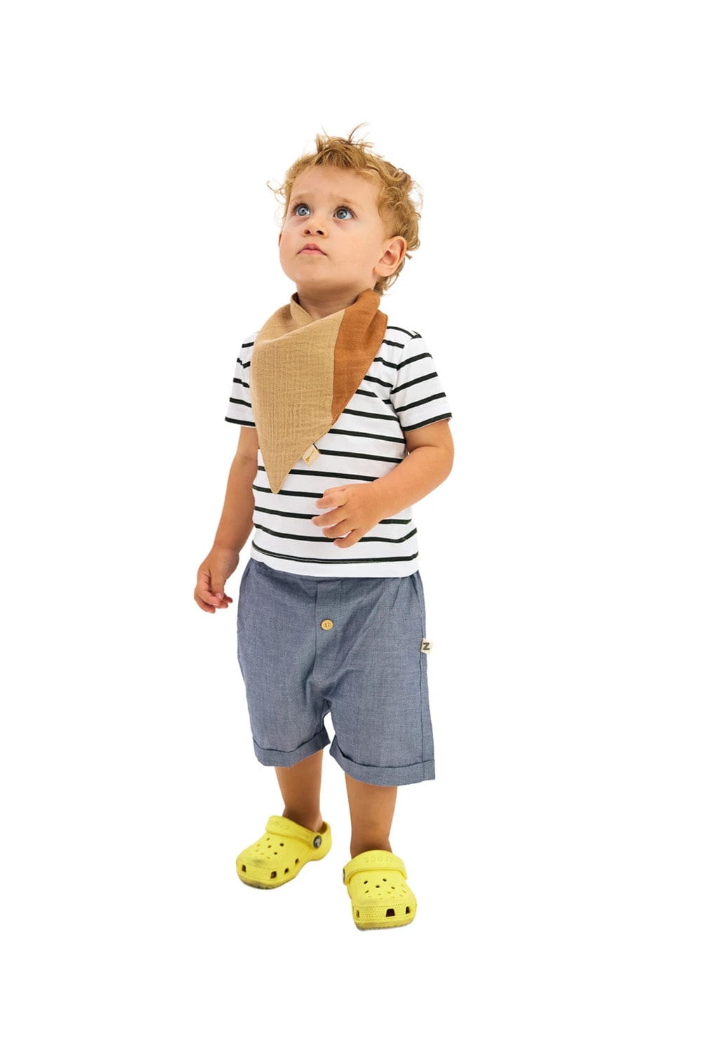 Yumuşak ve Nefes Alabilen 3’lü Müslin Bebek Fular Set