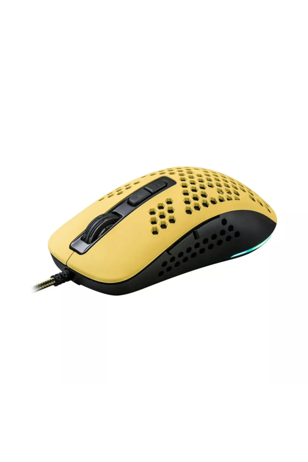 CMGM-11 Hive -SARI-RGB Aydınlatmalı, Hafif, Makrolu 6400 DPI Oyuncu Mouse