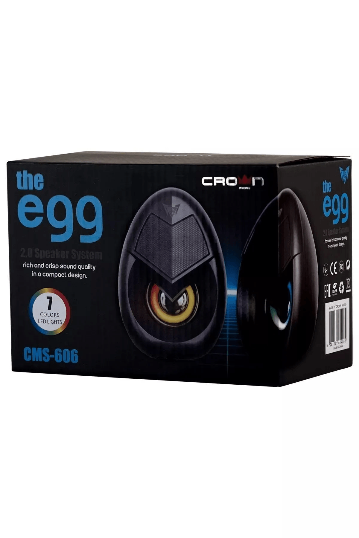 Crown Micro C Ms-606 Egg Rgspeakerb 6 Watt 1 1 Hoparlör