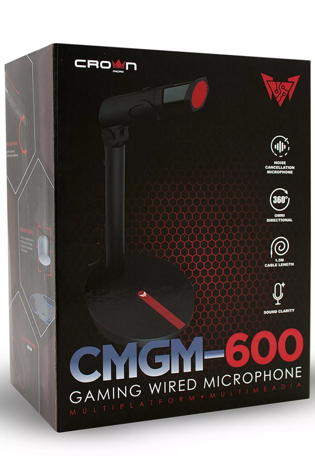 CMGM-600 3.5mm Gaming Masaüstü Oyuncu Mikrofonu