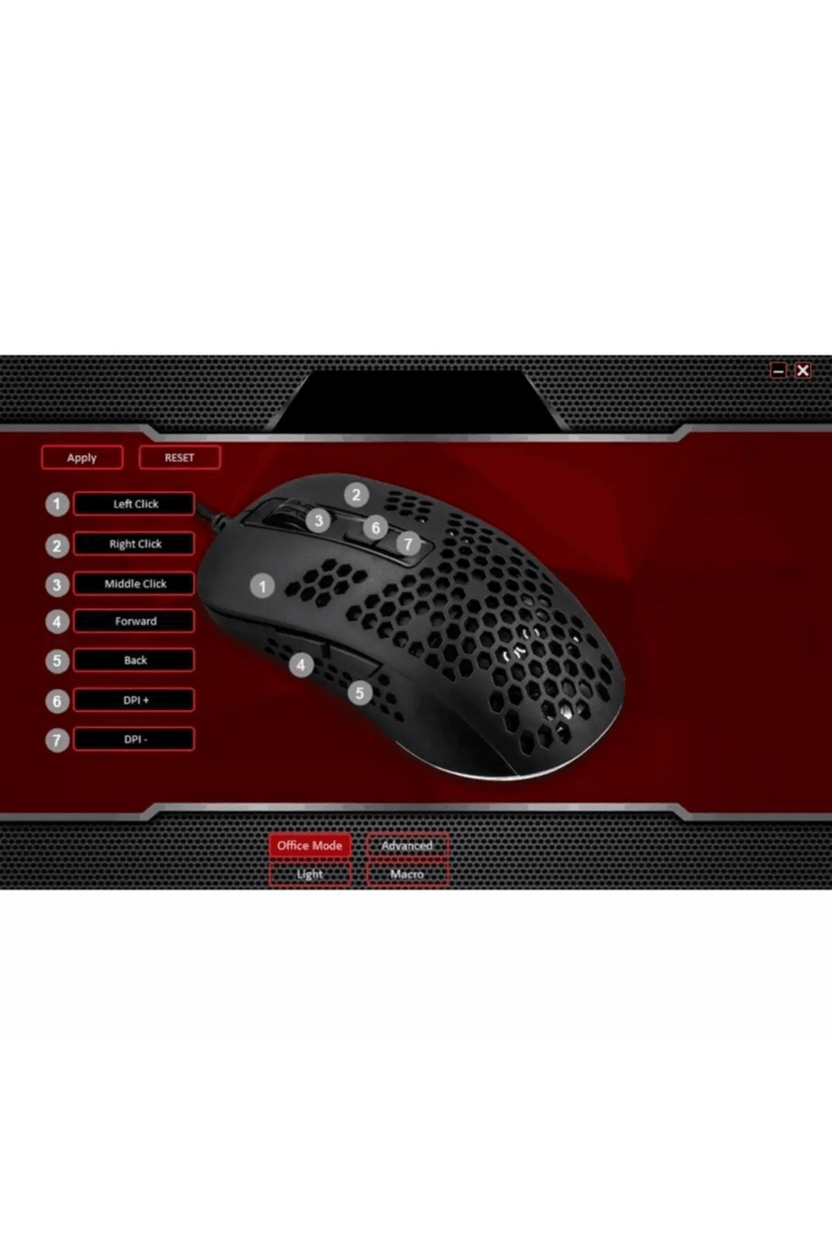 Cmgm-11hıve Siyah Tpr Kaplama Rgb Aydınlatmalı, Hafif, Makrolu 6400 Dpı Oyuncu Mouse