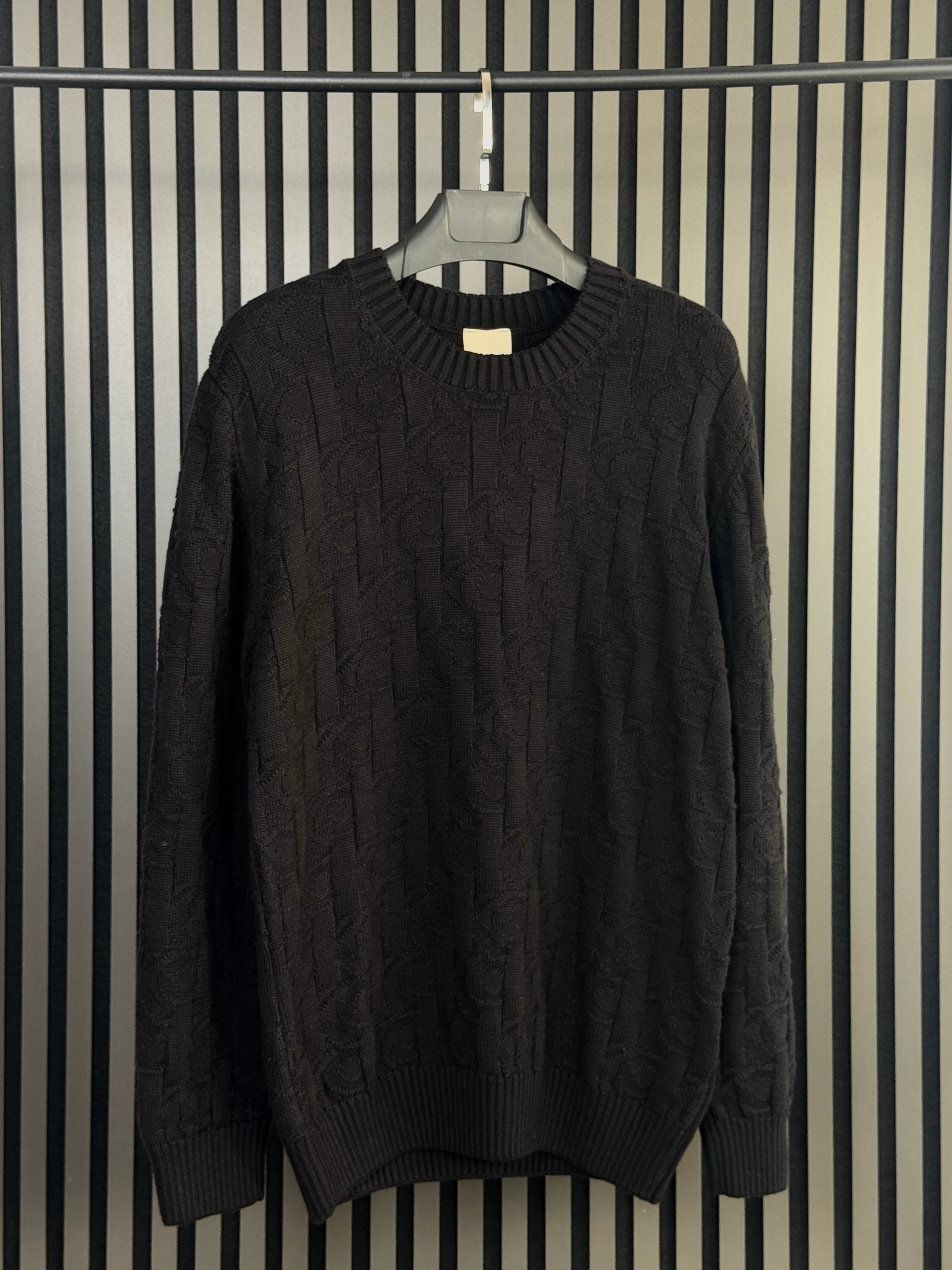 CK Siyah Triko Kazak