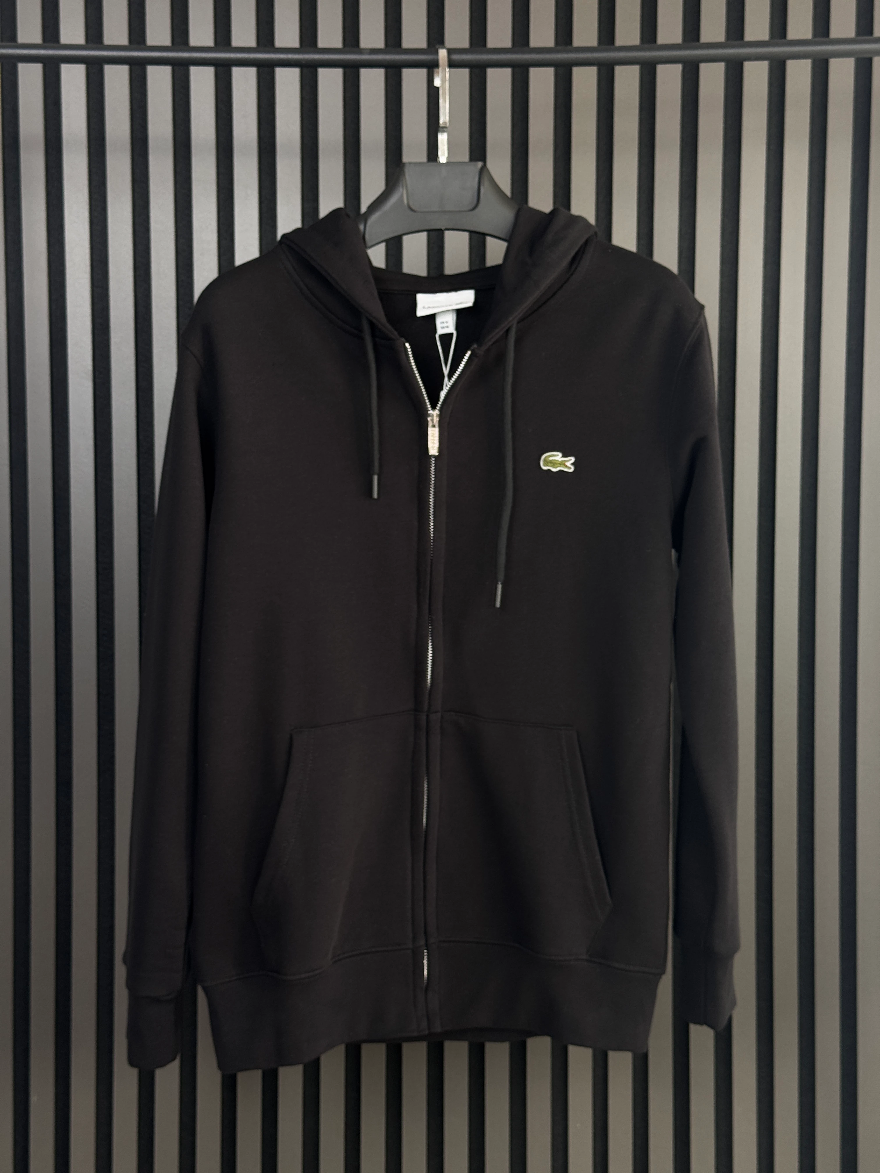 LACOSTE Siyah Zip Hoodie