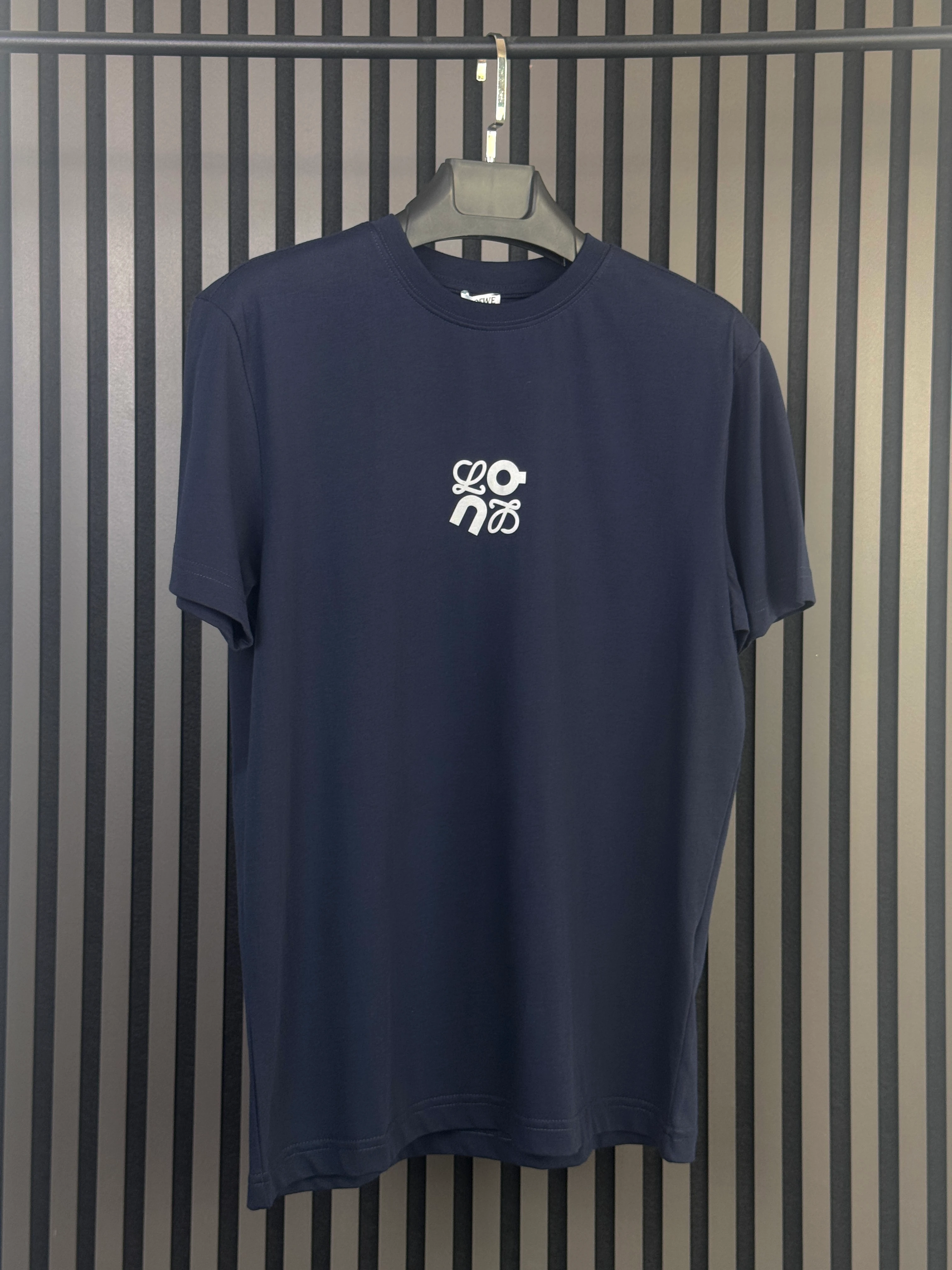 LOEWE Reflektif Lacivert Tişört