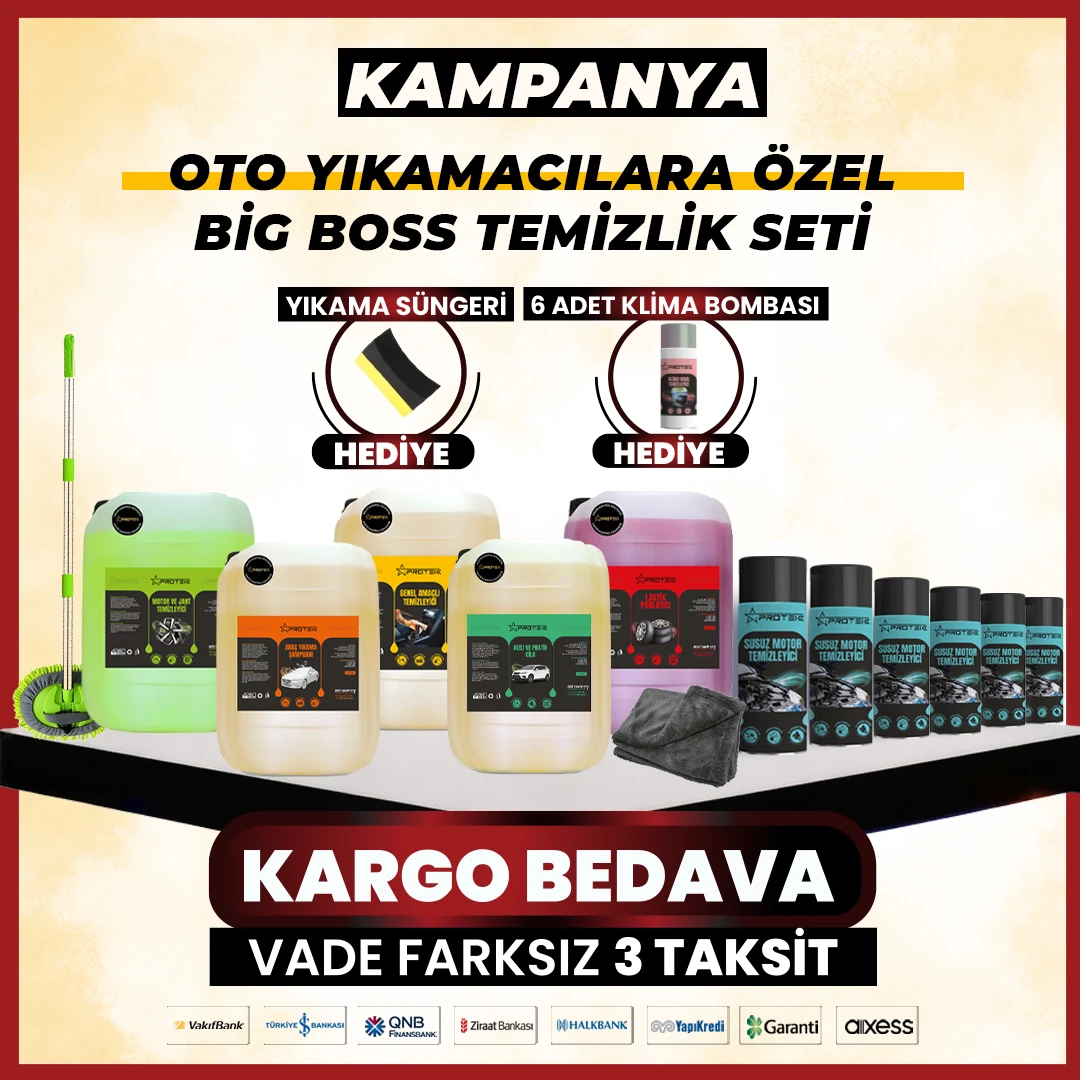 Big Boss Temizlik Paketi