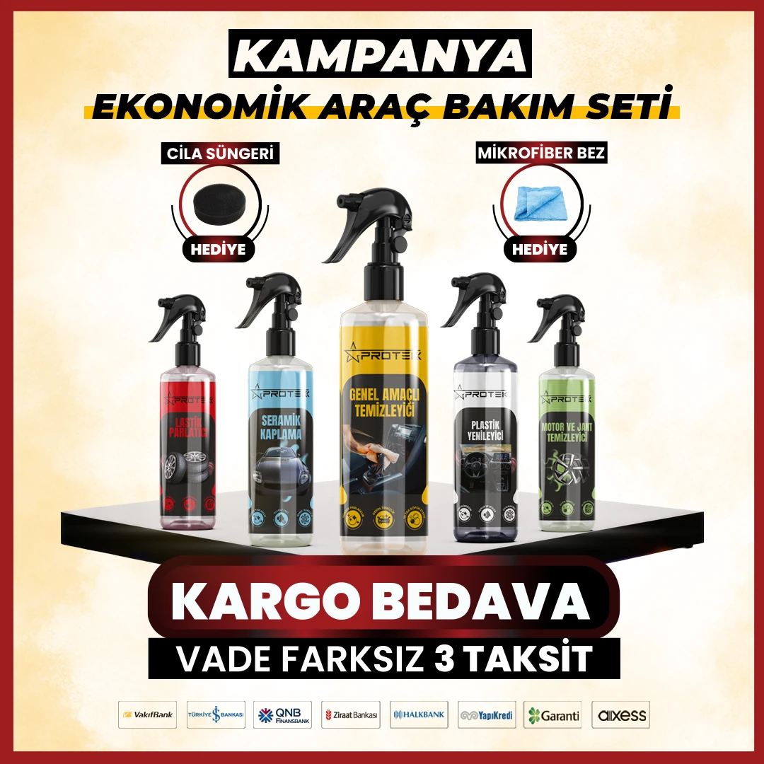 Ekonomik Araç Bakım Seti