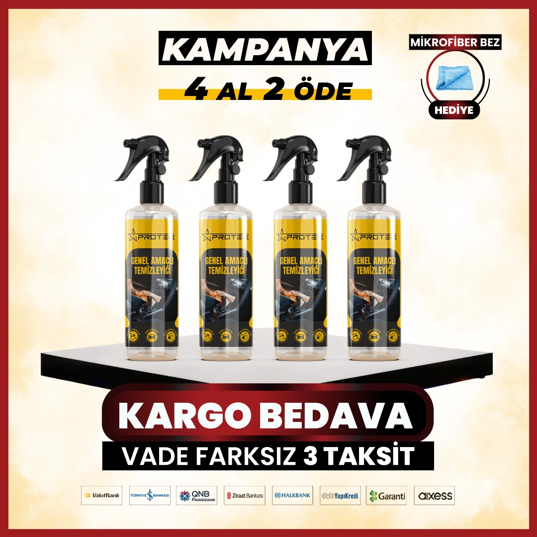 Genel Amaçlı Nano Temizleyici