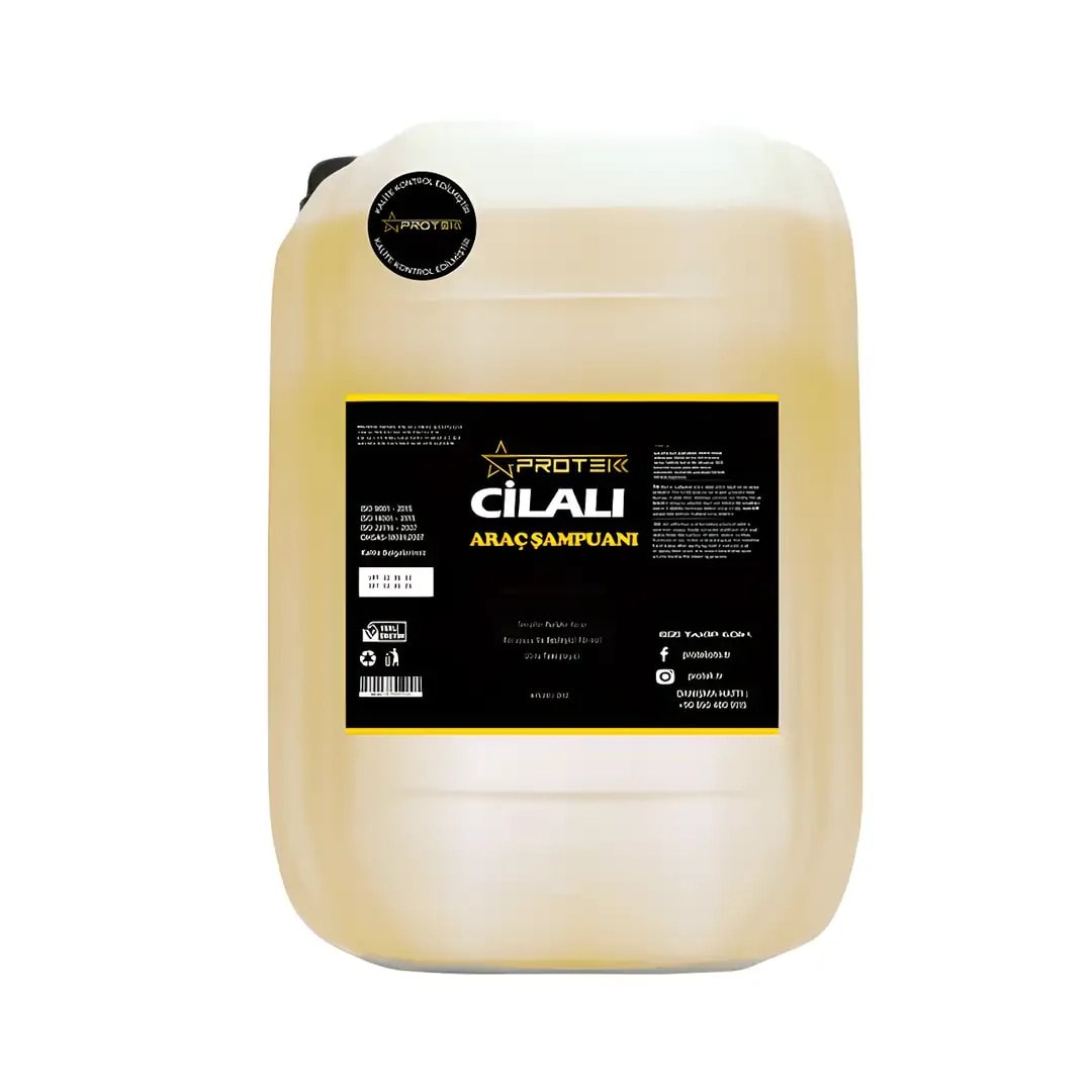 Cilalı Fırçasız Araç Yıkama Şampuanı 20LT