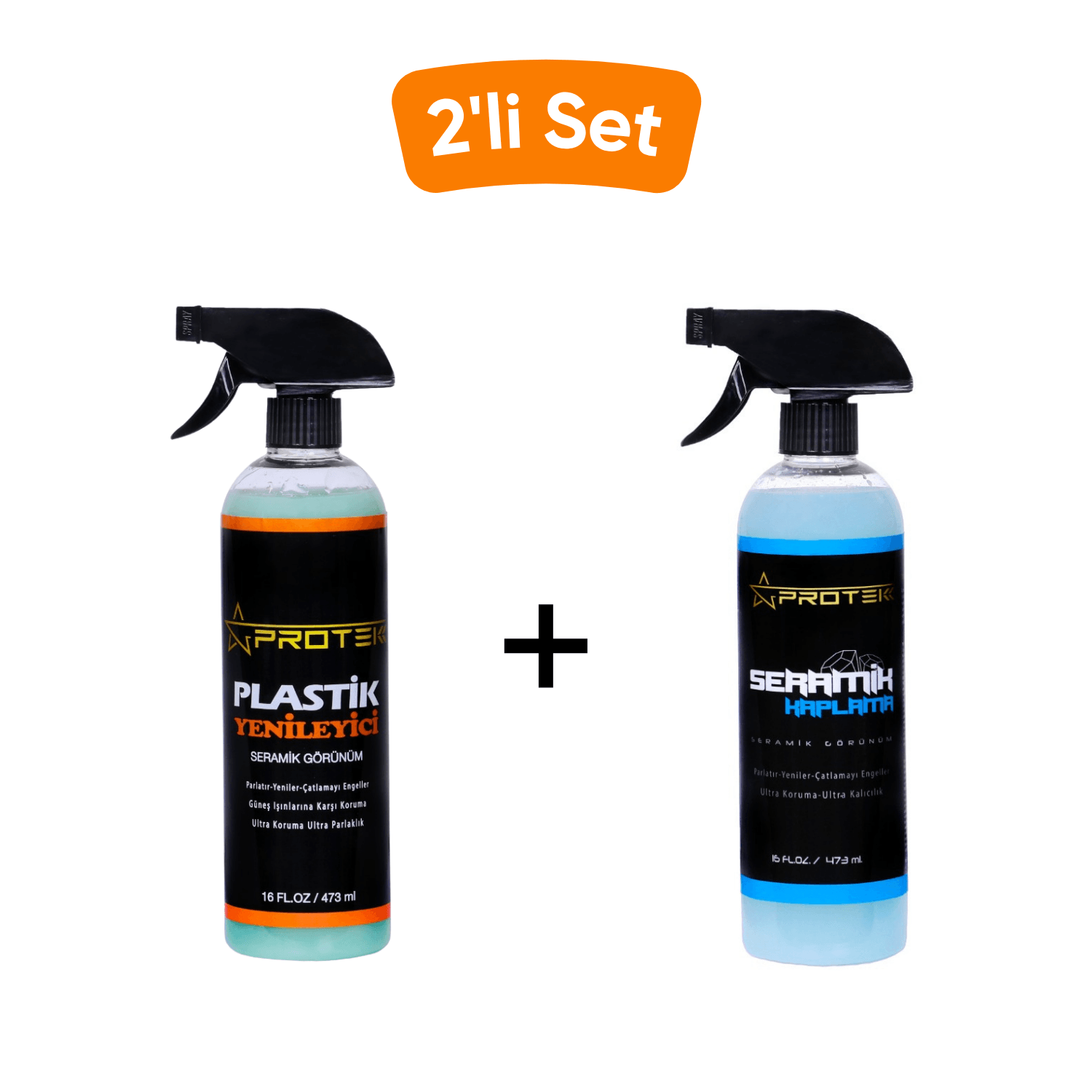 Sıvı Seramik Kaplama + Plastik Yenileyici