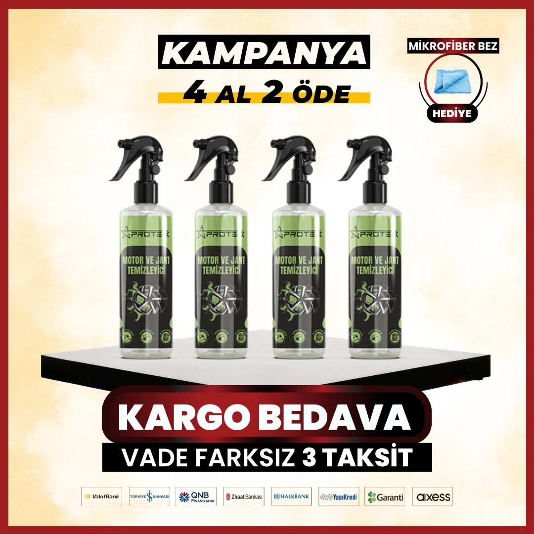 Motor ve Jant Temizleyici