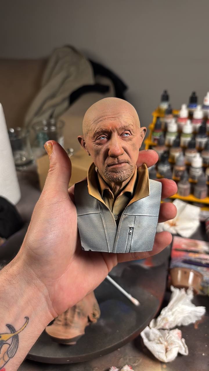 Breaking Bad Mike Ehrmantraut El Yapımı Magnet