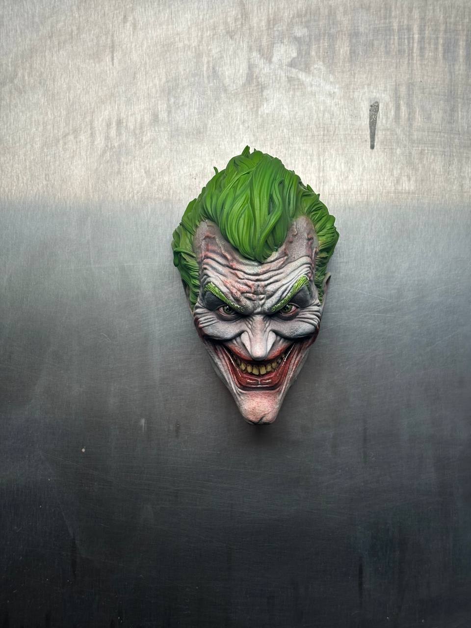 El Yapımı Joker Kafası Magnet – Benzersiz 3D Baskı Not Tutacağı