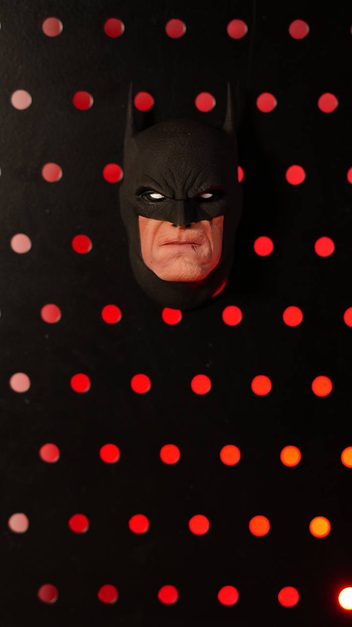El Yapımı Batman Kafası Magnet – Benzersiz 3D Baskı Not Tutacağı