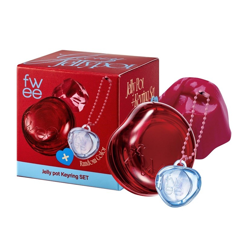 FWEE Keyring Lip&Cheek Glowy Jelly Pot JR02 Sour Gummy 4g main variant image