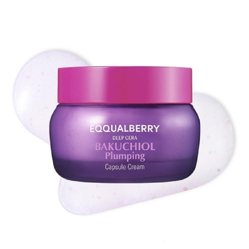 EQQUALBERRY  Bakuchiol Plumping Capsule Cream 50 ml main variant image
