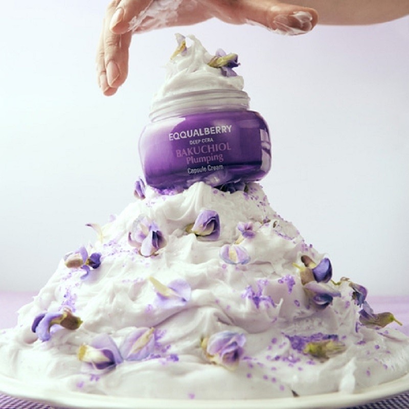 EQQUALBERRY  Bakuchiol Plumping Capsule Cream 50 ml