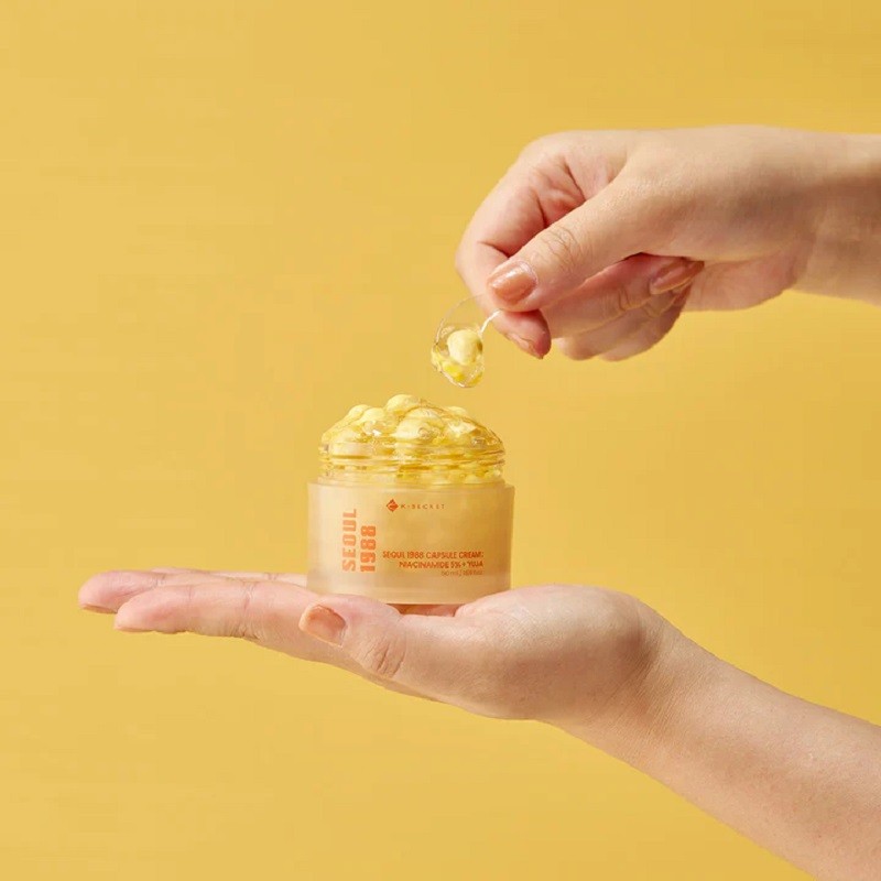 KSECRET SEOUL 1988 Capsule Cream : Niacinamide 5% + Yuja -50 ML