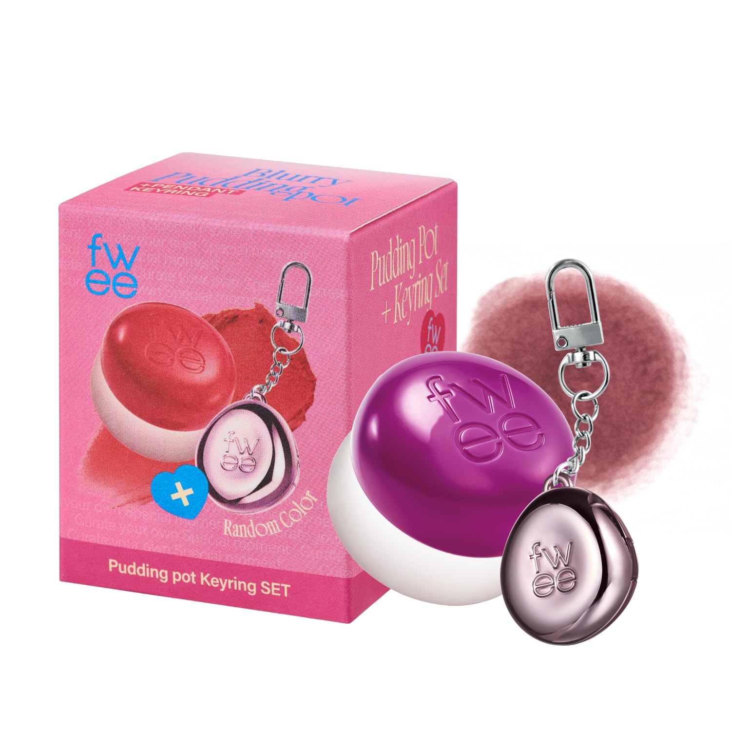 Fwee Keyring Lip & Cheek Blurry Pudding Pot Slayyy – 5g (Anahtarlıklı) main variant image