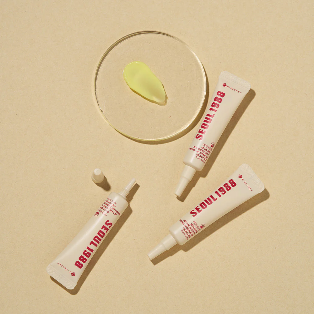 KSECRET SEOUL 1988 Advanced Shot 15ml – Retinal Liposome 12% + Black Rice, Sıkılaştırıcı & Aydınlatıcı Anti-Aging Krem