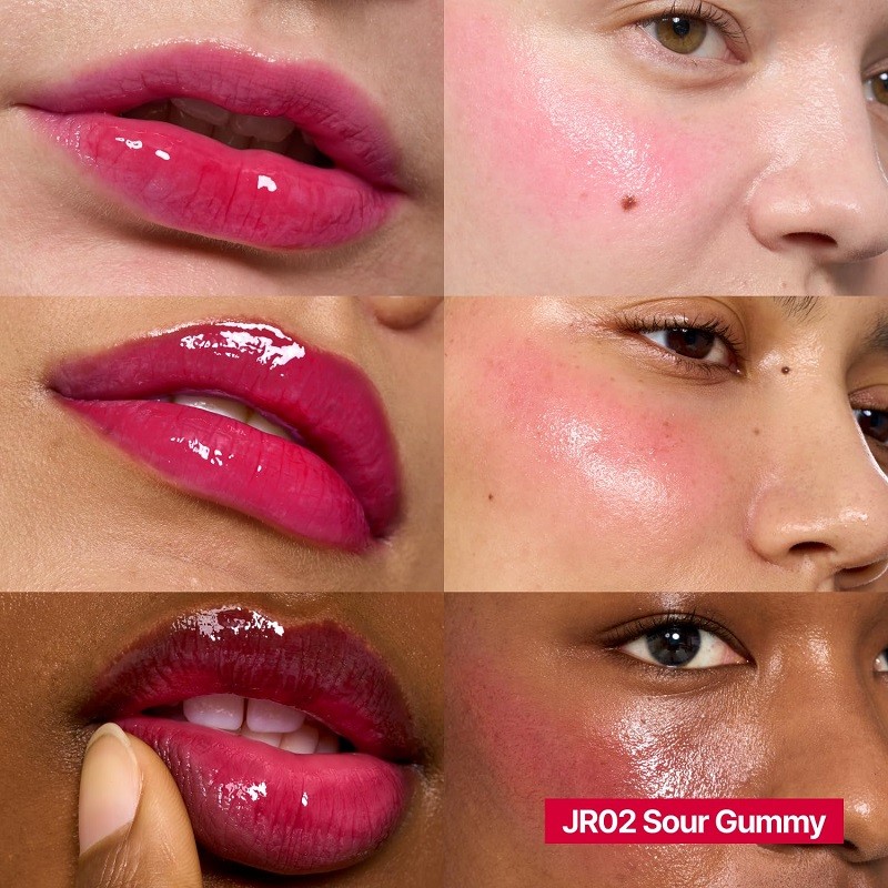 FWEE Keyring Lip&Cheek Glowy Jelly Pot JR02 Sour Gummy 4g