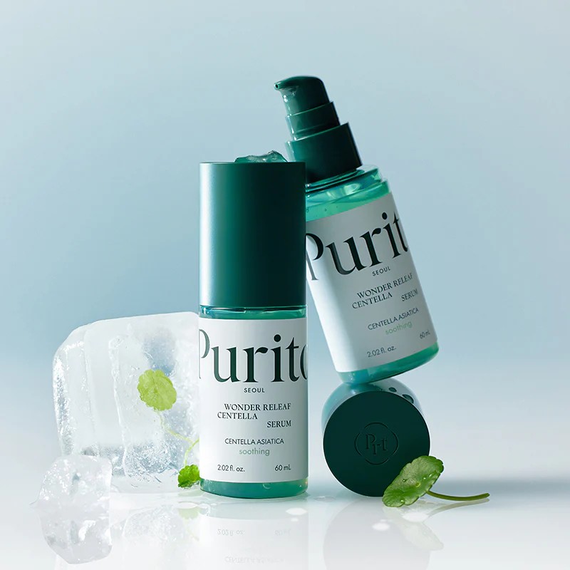 PURITO Wonder Releaf Centella Serum 60 ml - Kızarıklık Giderici, Bariyer Güçlendirici Nemlendirici Serum