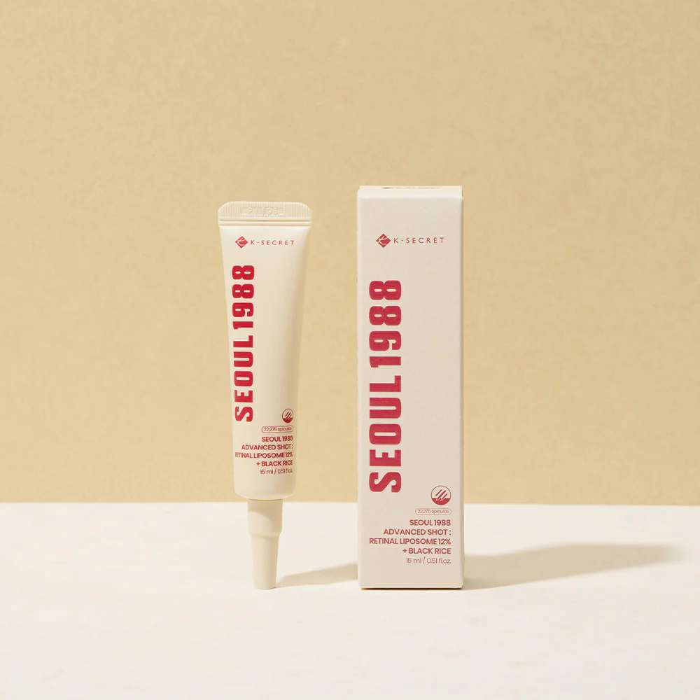 KSECRET SEOUL 1988 Advanced Shot 15ml – Retinal Liposome 12% + Black Rice, Sıkılaştırıcı & Aydınlatıcı Anti-Aging Krem main variant image