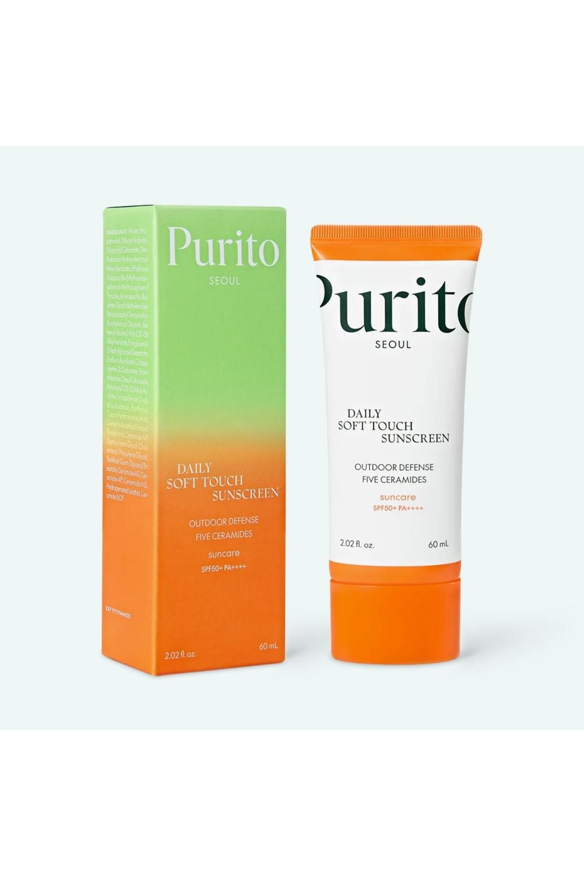 Purito Daily Soft Touch Sunscreen Spf50 Pa - Seramidli Güneş Kremi 60ml