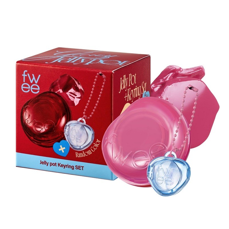 FWEE Keyring Lip&Cheek Glowy Jelly Pot JP02 Lolly 4g (Anahtarlıklı) main variant image