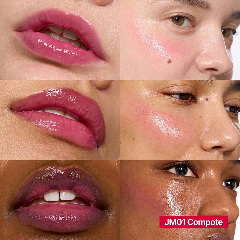 Fwee Keyring Lip&Cheek Glowy Jelly Pot JM01 Compote 4g (Anahtarlıklı)