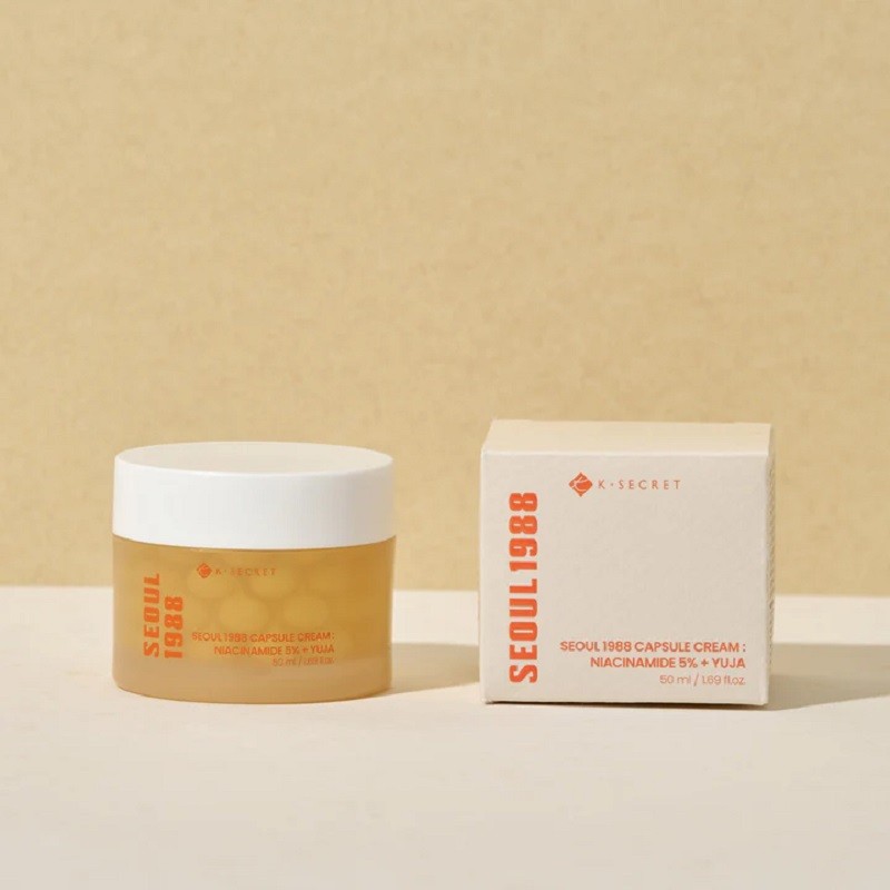 KSECRET SEOUL 1988 Capsule Cream : Niacinamide 5% + Yuja -50 ML main variant image